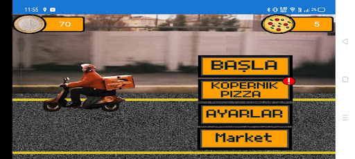 Android application Kopernik Pizza screenshort