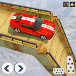 Cover Image of Tải xuống Crazy Car Stunts: Trò chơi trên ô tô 5.0 APK
