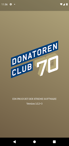 Android application Club 70 screenshort