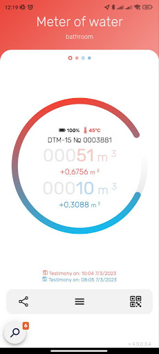 Android application Elehant Meters screenshort