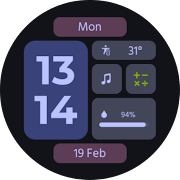 EXD023: Material Watch Face