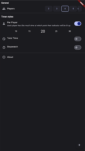 MTG Clock Screen 2