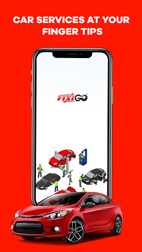 Android application Fixigo screenshort