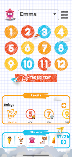 Multiplication games for kids