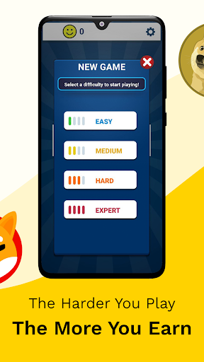 Minesweeper Earn BTC DOGE SHIB Screen 3