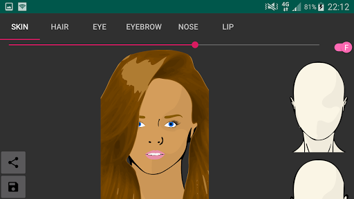 Face Creator Screen 2