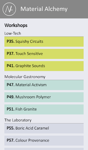 Material Alchemy Screen 2