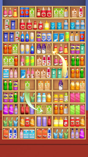Android application 3D Goods Sort:Triple Match screenshort