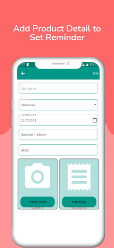 Warranty Manager Screen 3