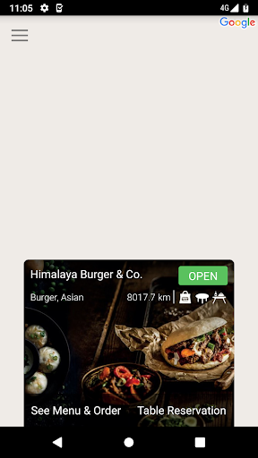 Himalaya Burger & Co. Screen 2