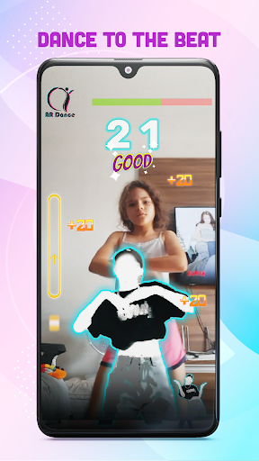 Android application AR Dance: move'n groove screenshort