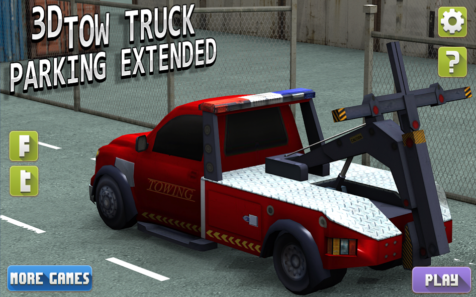 3D Tow Truck Parking EXTENDED banner