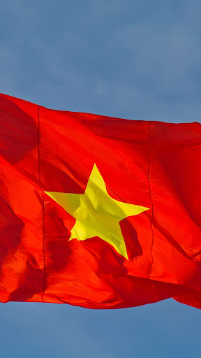 Android application Vietnam flag screenshort
