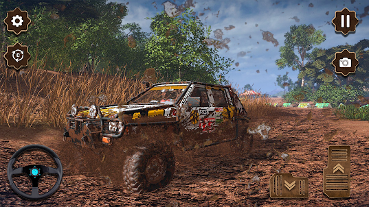 Offroad jeep driving sim games