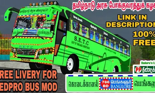 Mod Bussid Tamilnadu TNSTC