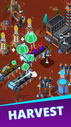 Mars colony. Idle miner empire - Screenshot 1