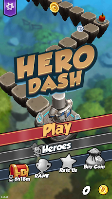 HERO DASH：ダイキャストスピンオフミニゲームのおすすめ画像1