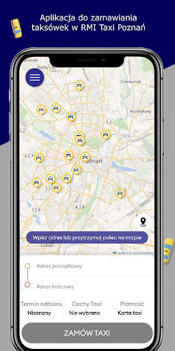 Android application RMI TAXI Poznań 1-96-68 screenshort