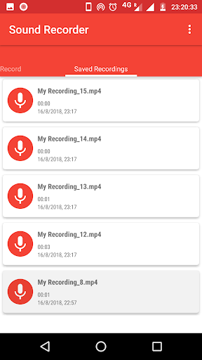 Voice Recorder Sound Recorder Screen 3