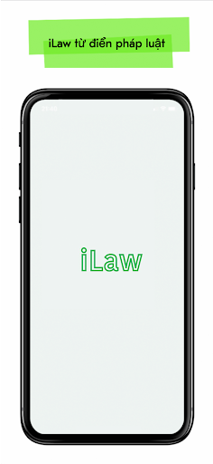 Android application iLaw - Từ Điển Pháp Luật screenshort