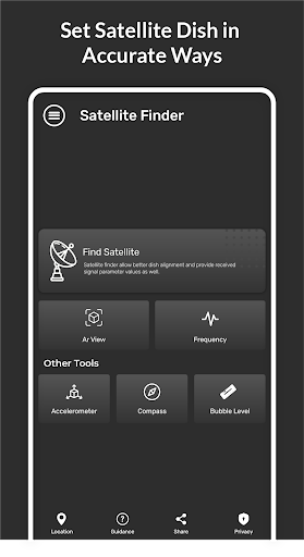Satellite Finder AR Dish Align Screen 3
