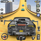 3D Mega ramp car stunt games icon