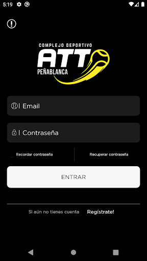 Android application Att Sport screenshort