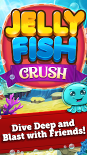 Jelly Fish Crush Mania: 2020 Match 3 Game Free New
