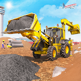 Airport Construction JCB Game icon