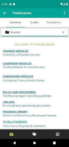 TreeSources Screen 2