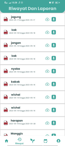 Android application Edifarm screenshort