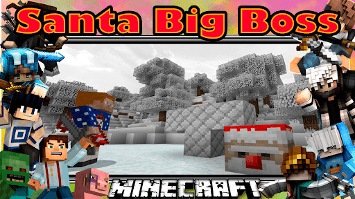 🎅 Santa Claus Big Christmas Boss Mod mod MCPE