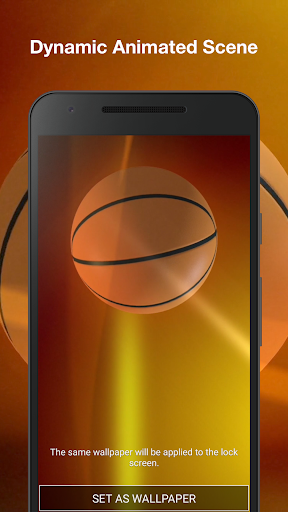 Basketball Live Wallpaper Screen 2