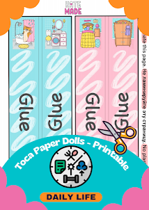 Toca : Daily Life Paper Doll