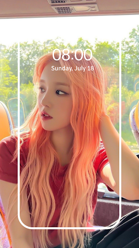 YUQI (G)I-DLE HD Wallpaper Screen 3