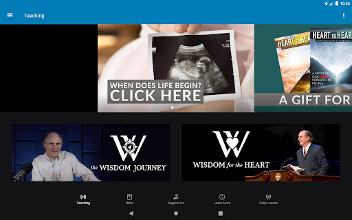 Screenshot of Wisdom International