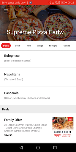 Supreme Pizza Screen 3