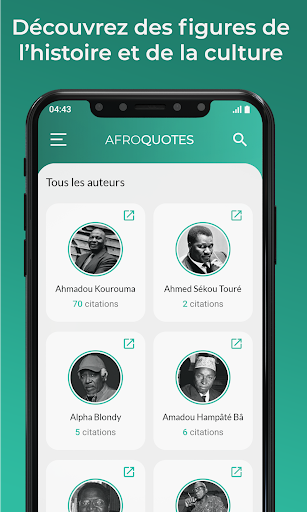 Afroquote citations africaines Screen 2