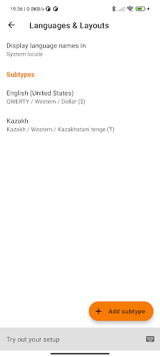 Smart Kazakh Keyboard Screen 3