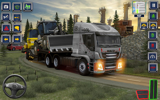 US Truck Driving Transport 3D - Simulation - games