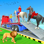Cover Image of Download Zoo Animals Transport Trucking  APK