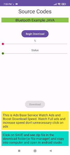 Source Code : Android Projects Screen 3
