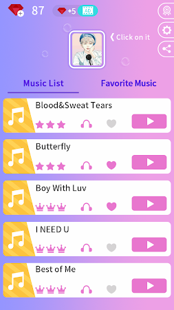 Game screenshot Kpop Music Game - Dream Tiles mod apk