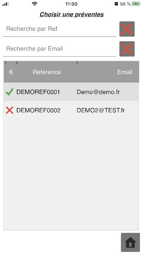 ZAP Prevente Screen 3