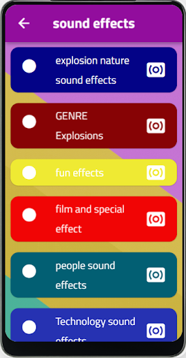 Android application Soundboard : sound effects screenshort