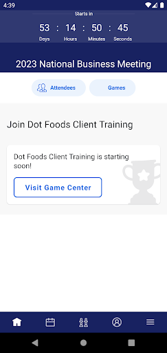 Dot Foods Events Screen 3