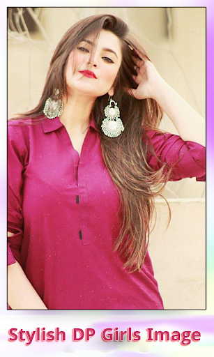 Android application Stylish DP Girls HD Wallpapers screenshort