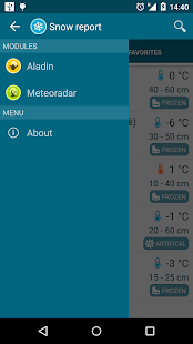 Meteor (Weather) » Snow report
