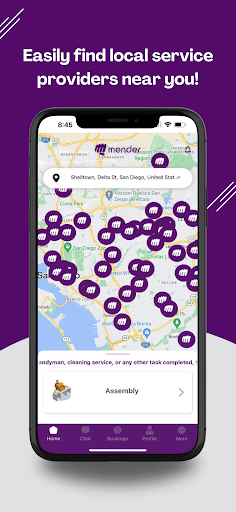 Android application Mender App screenshort