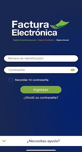 Android application GTI Factura Electrónica screenshort